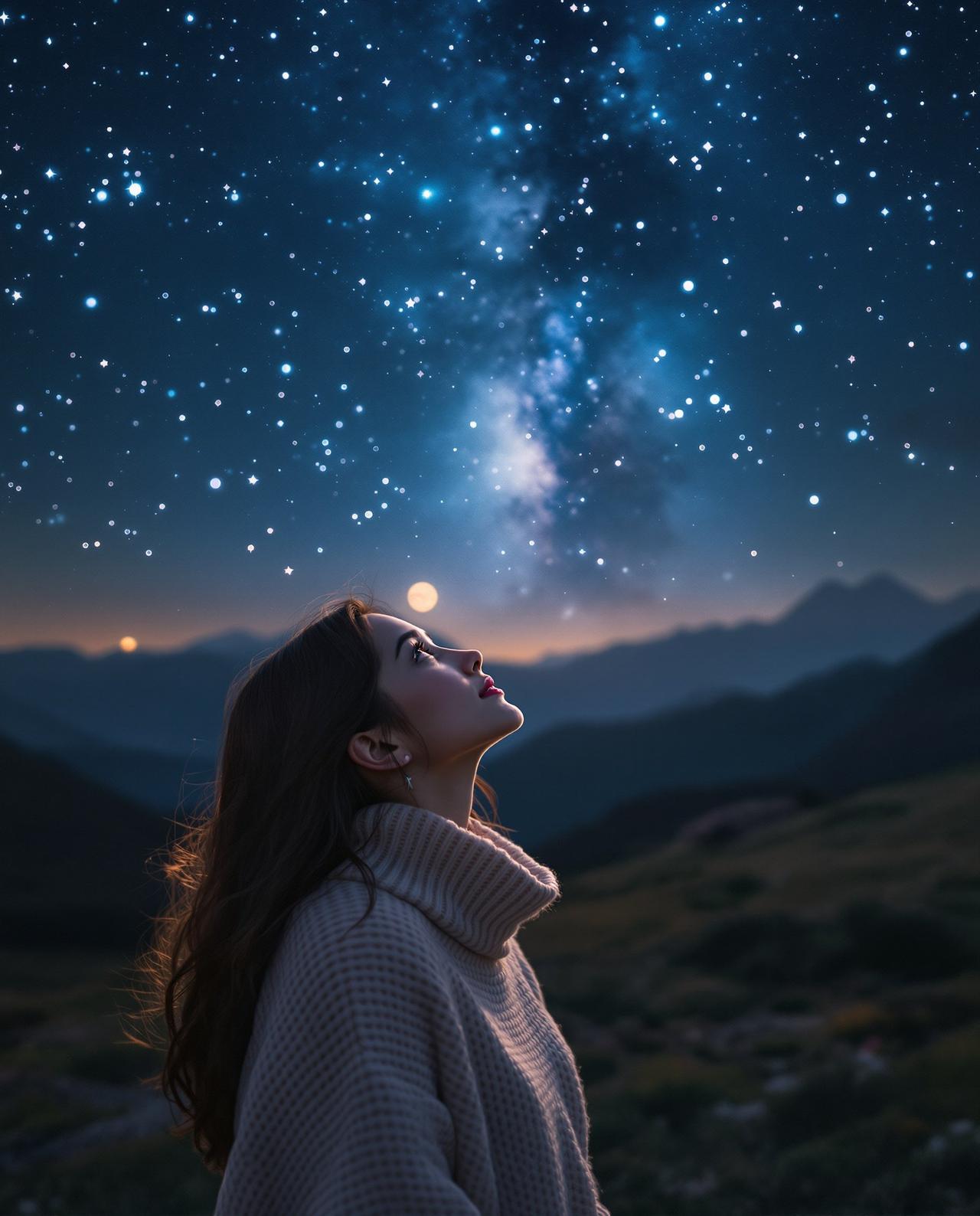 星光下的思念